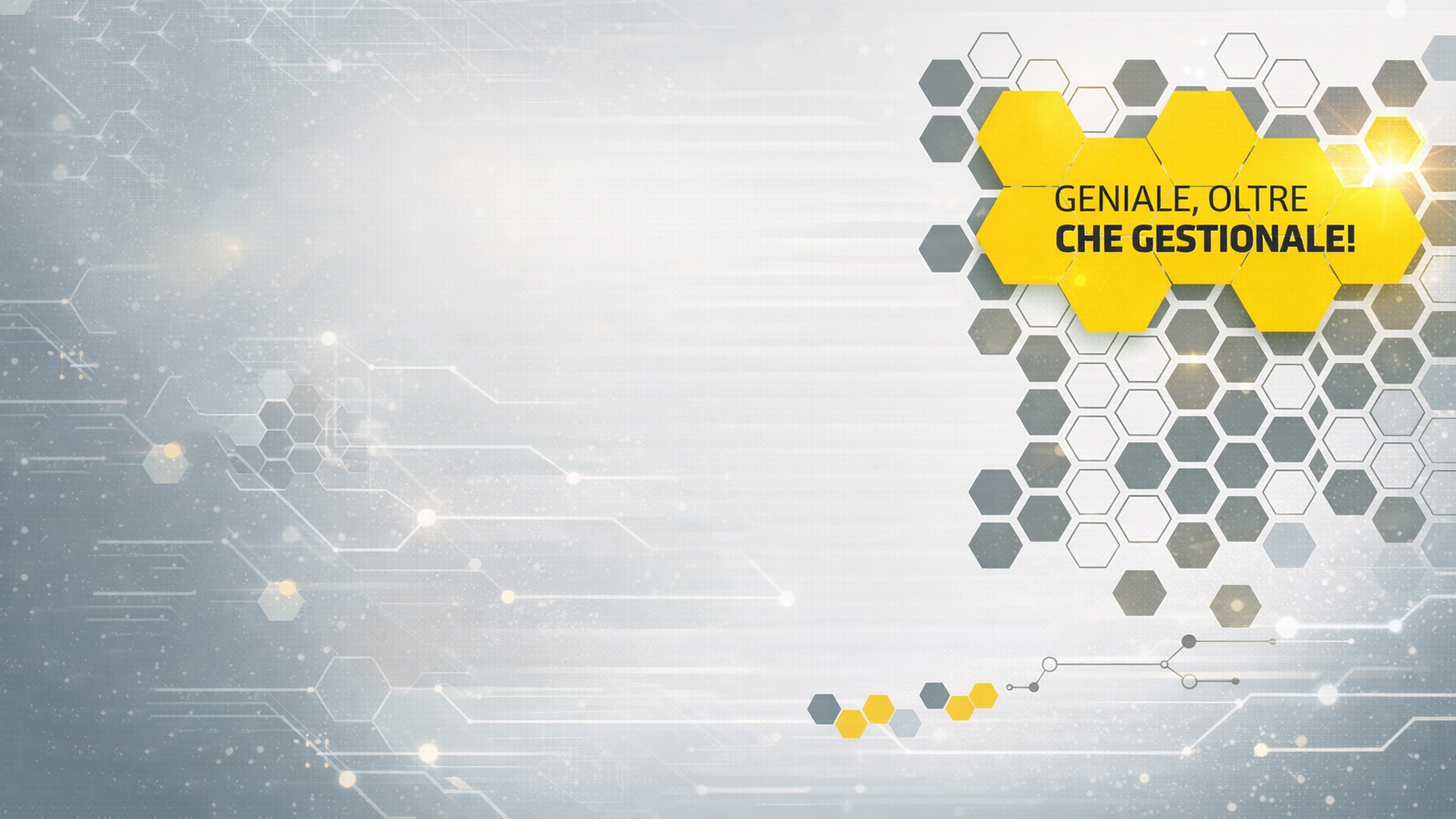 Interfaccia di software per la gestione della manutenzione con dashboard operativa e grafica tecnologica